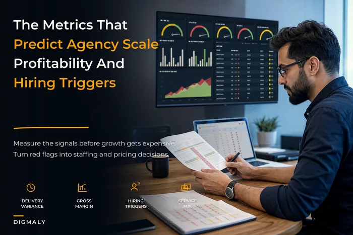 Agency operational scorecard: the leadership metrics that predict scale, profitability and hiring triggers