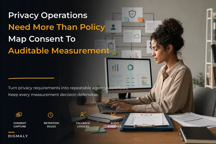 Agency privacy and compliance operations framework for measurement teams