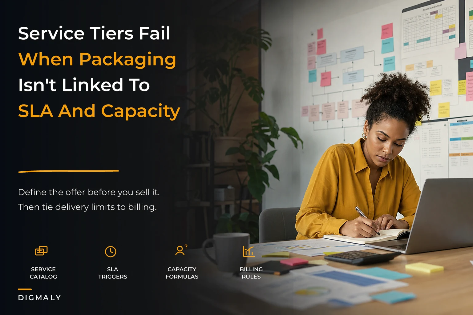 Agency service packaging that doesn't scale: an operational model for service tiers, SLOs and billing-linked capacity