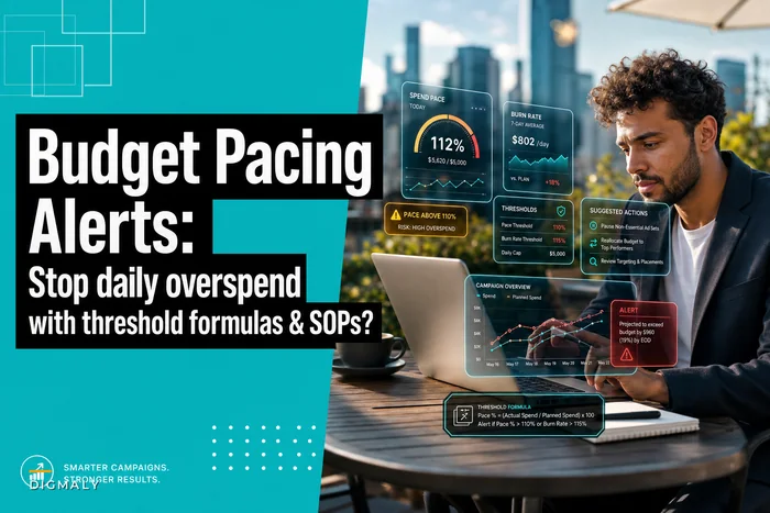 Budget pacing alerts that prevent overspend: threshold formulas and action SOPs