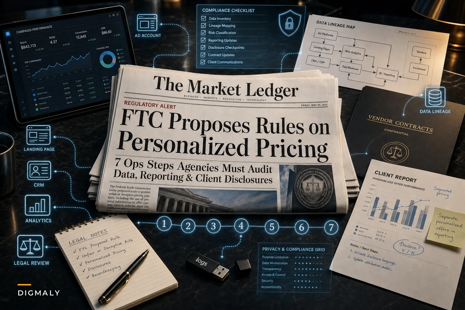 FTC's Personalized-Pricing Proposal: 7 Ops Steps Agencies Need to Audit Data, Reporting & Client Disclosures