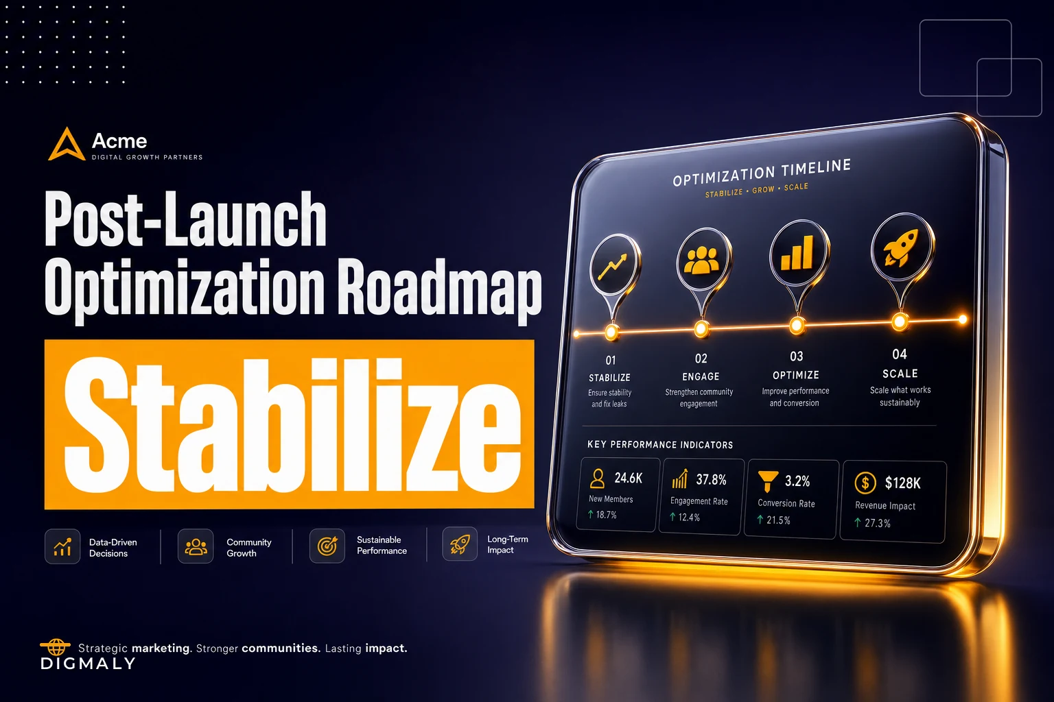 Post-launch optimization roadmap to capture early wins and stabilize campaigns