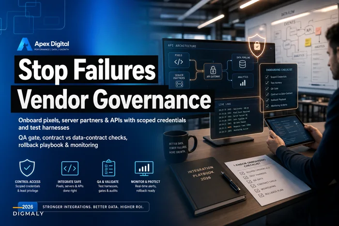 Stop integration failures with vendor governance for pixels, server-side partners and APIs