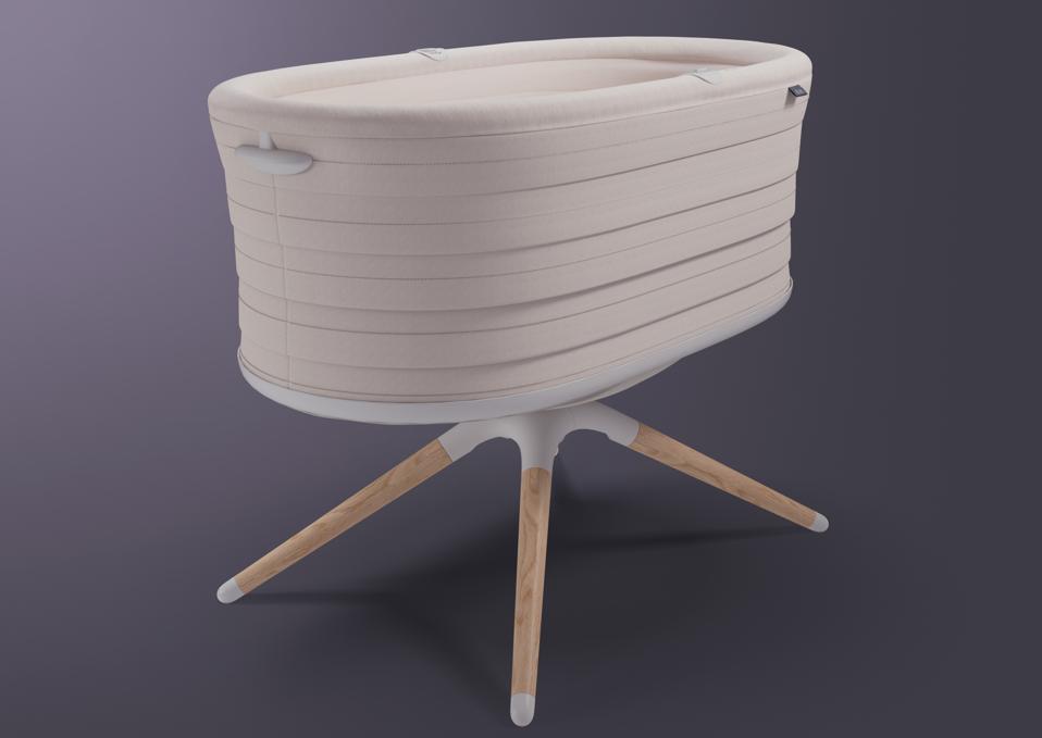 Elvie Rise All-In-One Smart Bouncer Bassinet