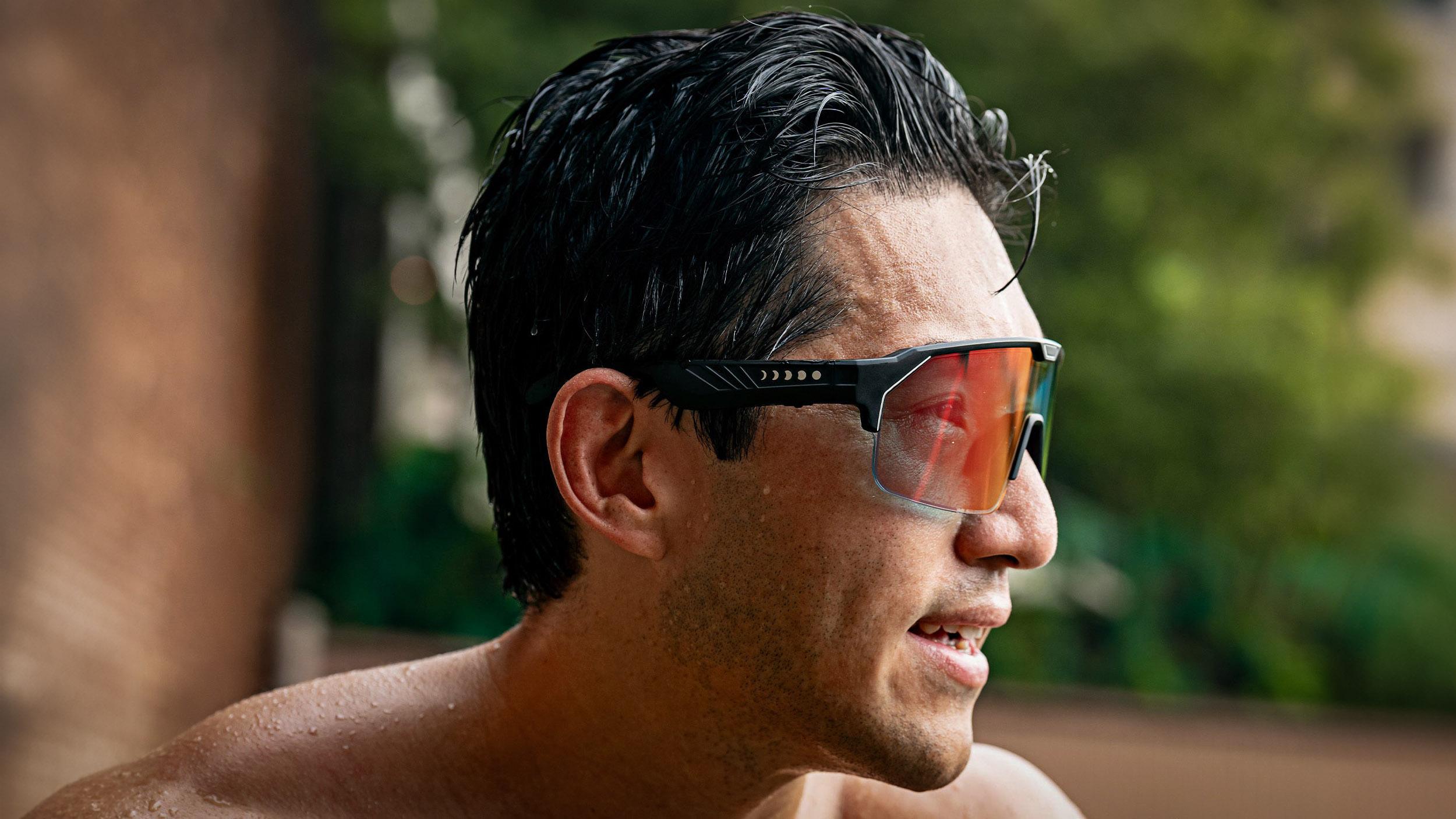 Chamelo Electrochromic Shield Sunglasses