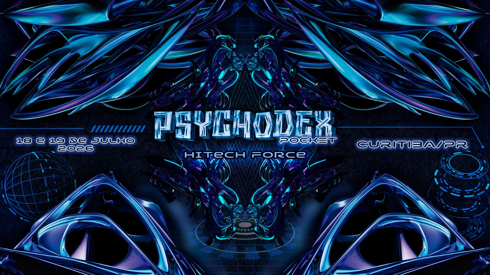 Capa do evento: PSYCHODEX POCKET - HITECH FORCE