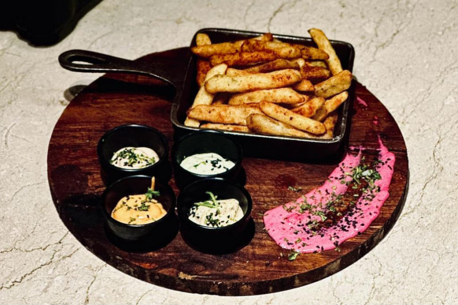 Fries With Five Dips