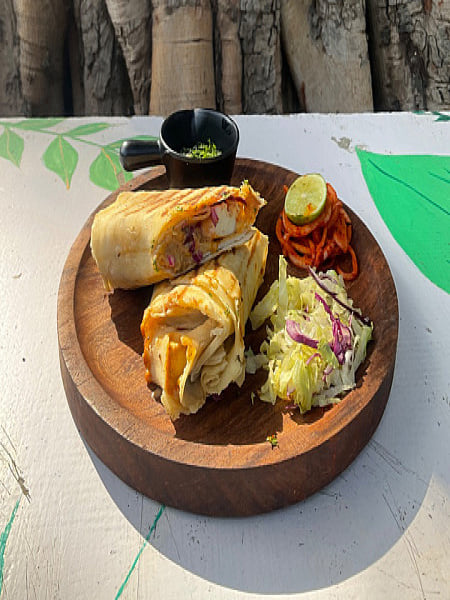 Lebanese Paneer Shawarma Wrap
