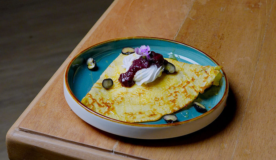 Berries & Cream Crepe