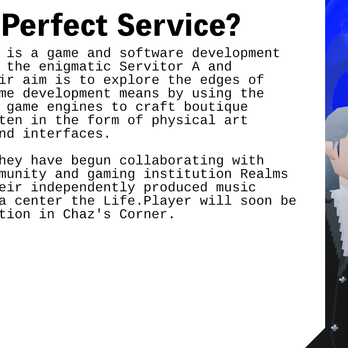Perfect Service (Interactive Space)