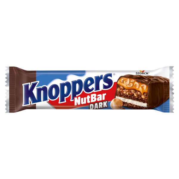 Knoppers NutBar Dark töltött ostya 40g