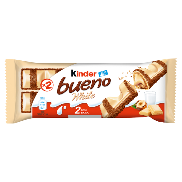 KINDER BUENO FEHÉR CSOK 39 g