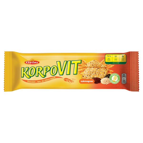 Korpovit keksz Sokmagvas 174g /24/