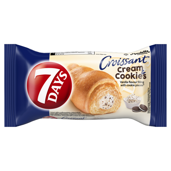 7 Days Croissant Vanília Keksz 60g