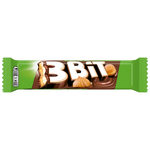 3 BIT szelet csokoládé mogyorós 46g /42/
