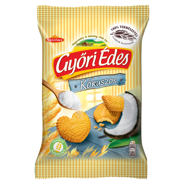 Győri Édes Keksz Kókusz 150 g