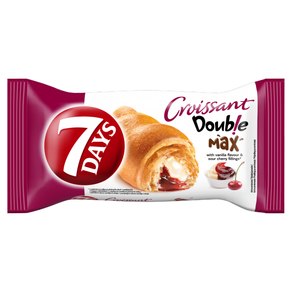 7 Days Croissant Double Meggy-Vanília 80g