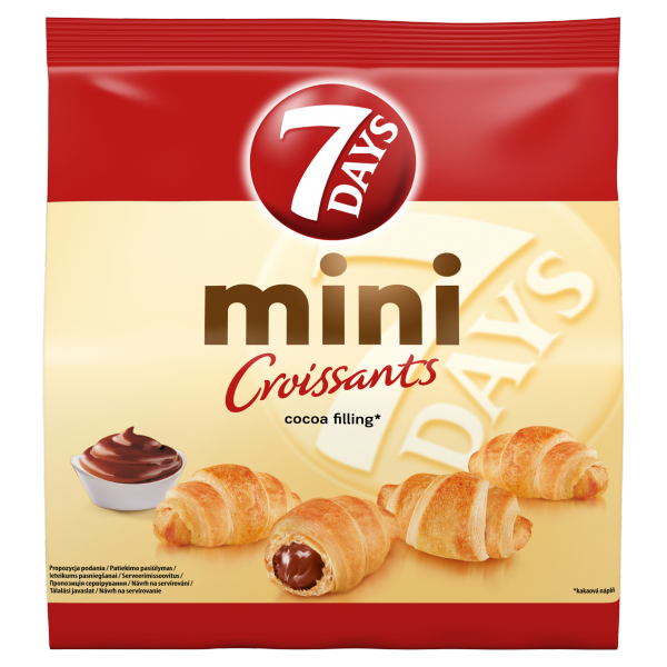 7 Days Croissant Mini Kakaós 185g/10/