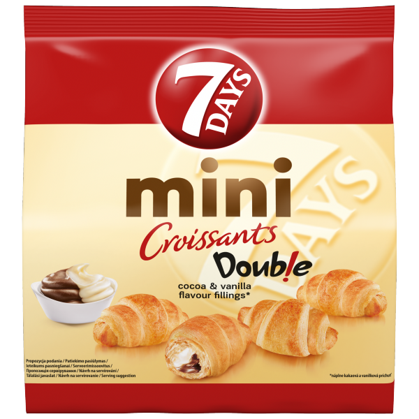 7 Days Croissant Mini kakaós-vaníliás 185g