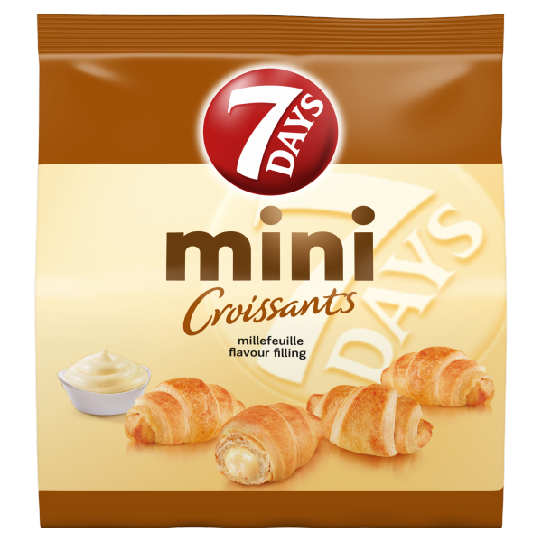 7 Days Croissant Mini Vanília (millef.) 185g