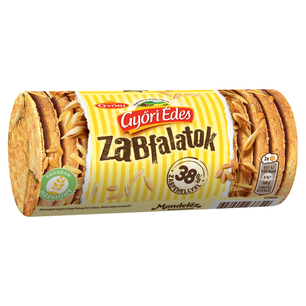 GYŐRI Édes Zabfalatok 188g /24/