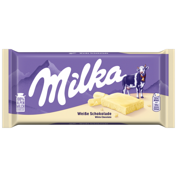 MILKA fehércsokoládé táblás 90g /24/