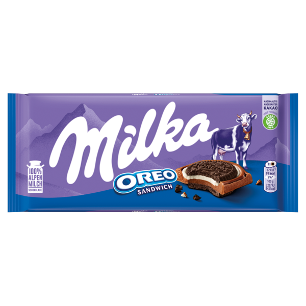 Milka Chocolate Oreo 92 g