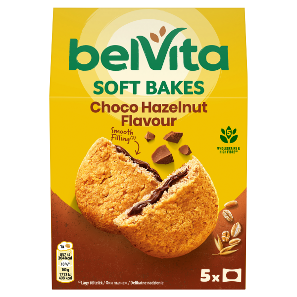 Győr Belvita Softy kakaó-mogyoró 250g /10/