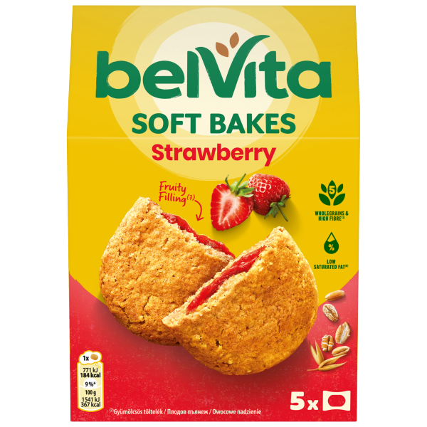 Győr Belvita Softy epres 250g /10/