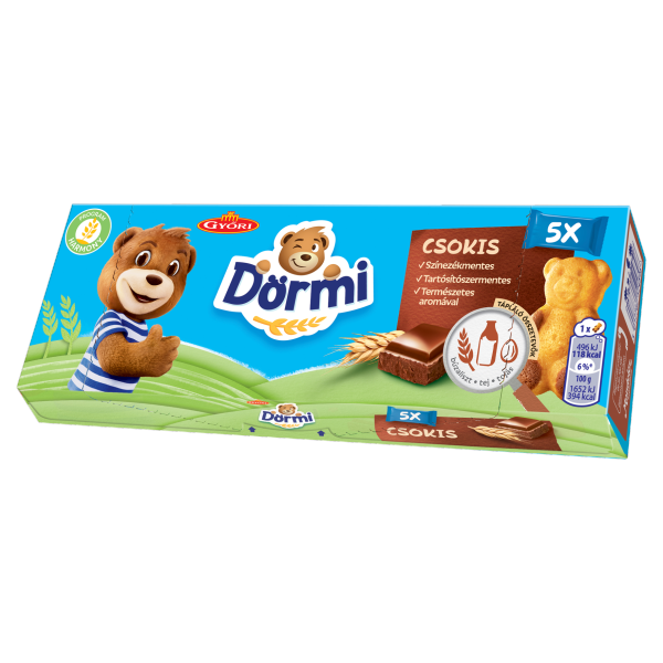 GYŐRI ÉDES DÖRMI CSOKIS PISKÓTA 150G /24/