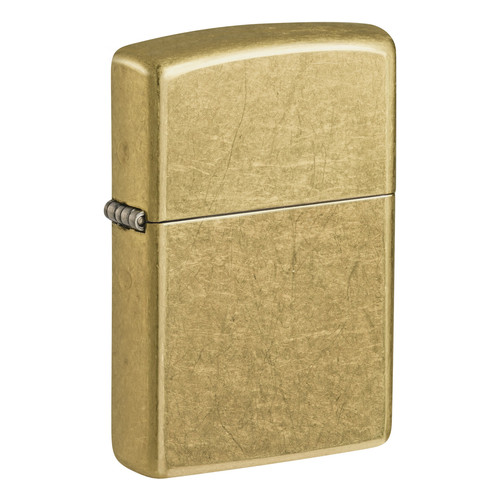 TAE ZIPPO 48267 Regular Street Brass