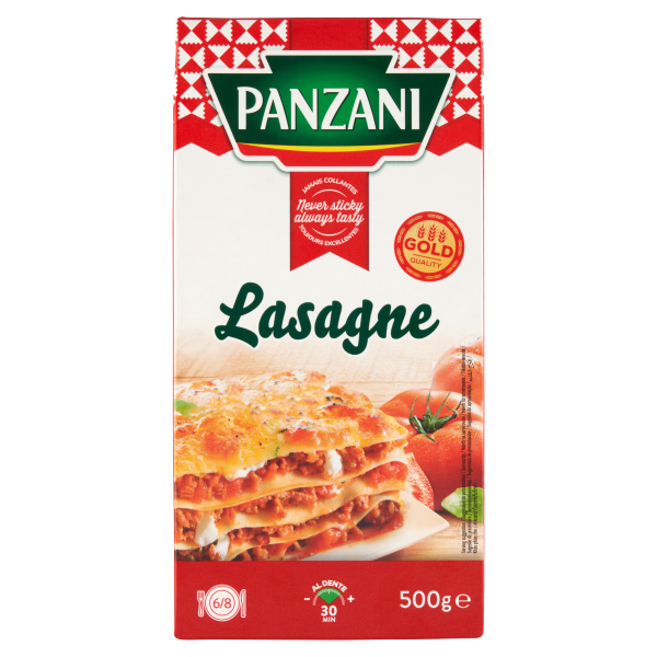 Panzani Lasagne tészta 500gr