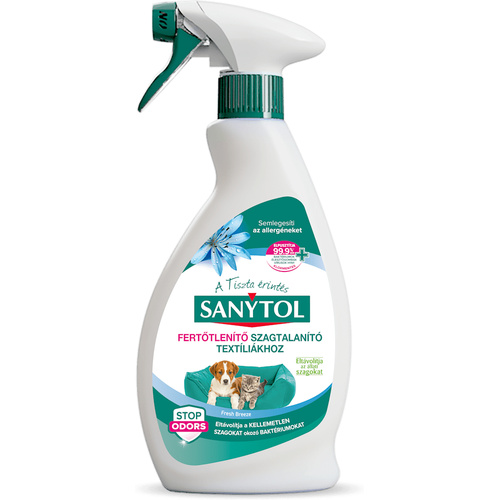 Sanytol textil spray 500ml Fertőtlenítő Pet