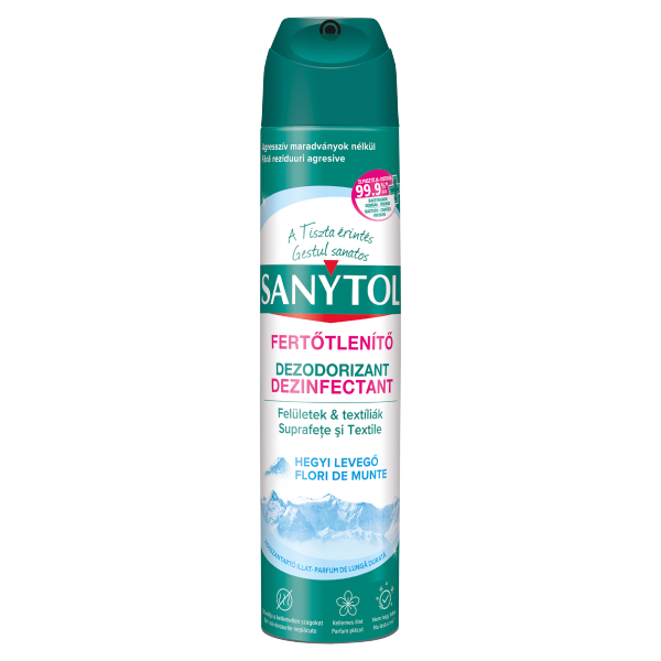 Sanytol légfrissítő 300ml Hegyilevegő fert.