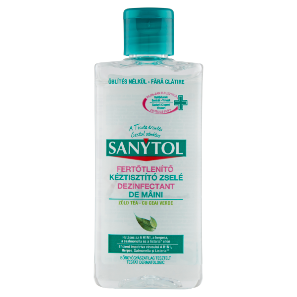 Sanytol kézfertőtlenítő mini gél 75 ml