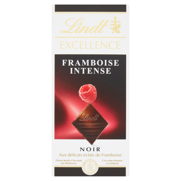 Lindt Excellence Rasberry Málna 100g/20/
