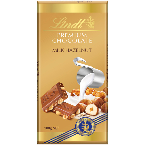 Lindt Gold Milk Hazelnut Mix csok.100g