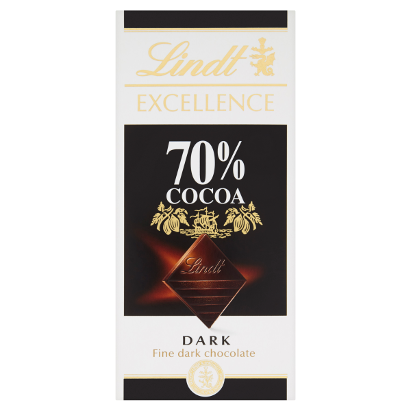 Lindt Excellence csokoládé 70% Cocoa 100g