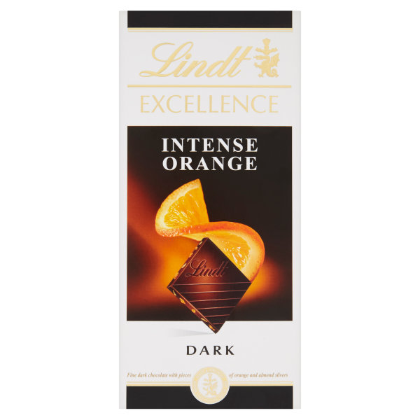 Lindt Excellence csokoládé Dark Orange 100g