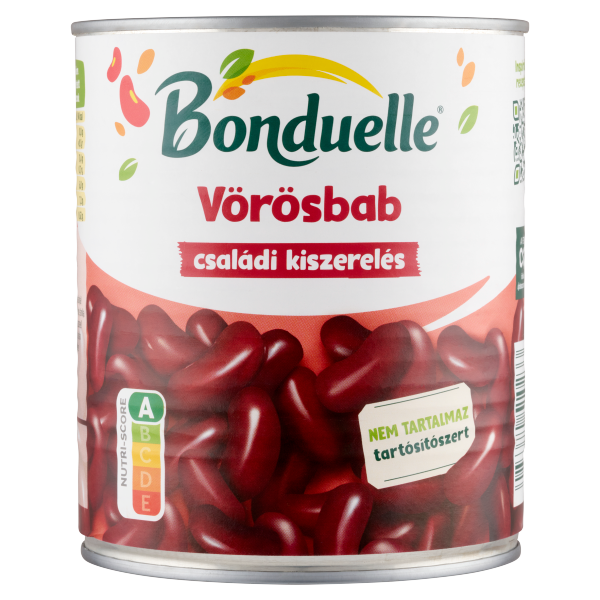 BONDUELLE VÖRÖSBAB CSALÁDI 800G/500G