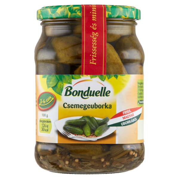 BONDUELLE CSEM.UBORKA APRÓ 3-6CM 550G