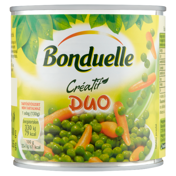 BONDUELLE ZÖLDORSÓ-BÉBIRÉPA KEV. 400G/265G