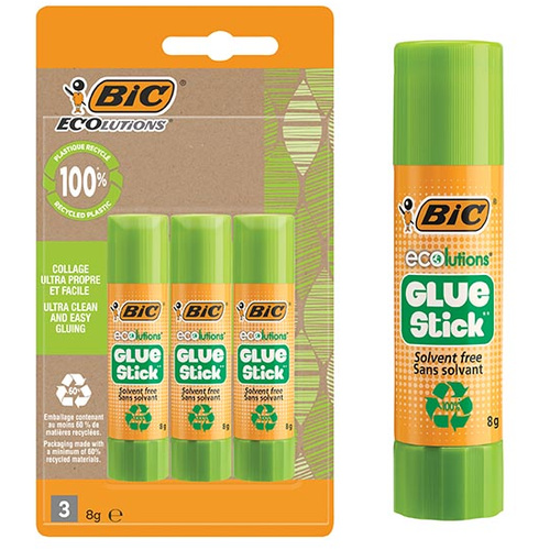 BIC Ragasztó Stift 3db-os