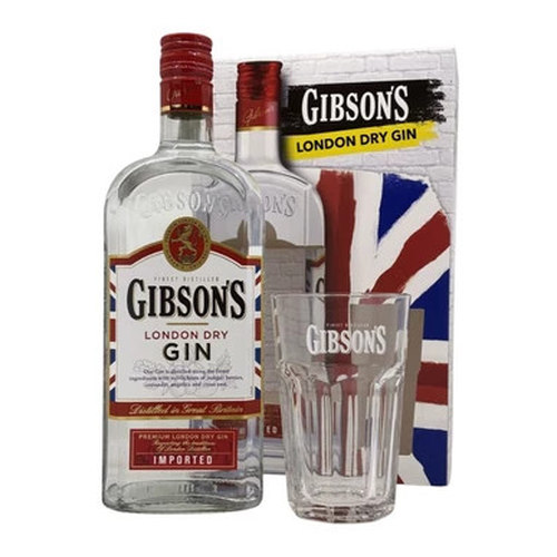 Gibson's gin + pohár 0.7 DRS