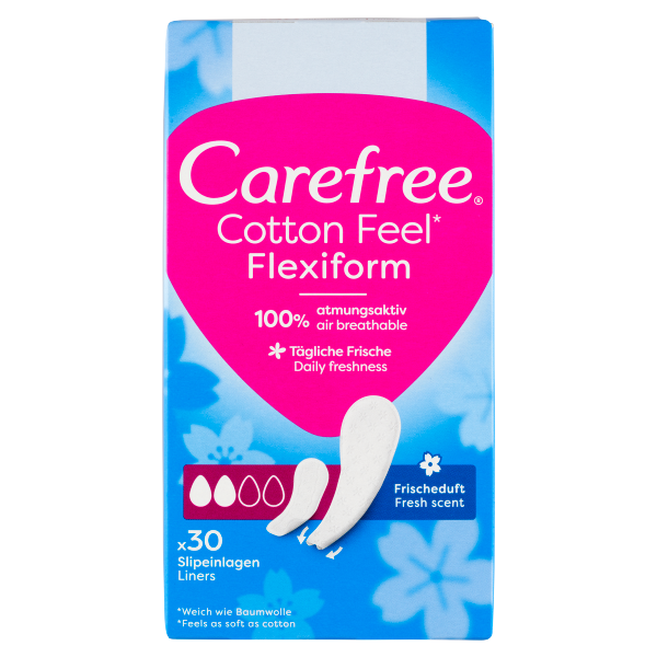CAREFREE TISZT.BETÉT FLEXI FORM FRESH 30DB
