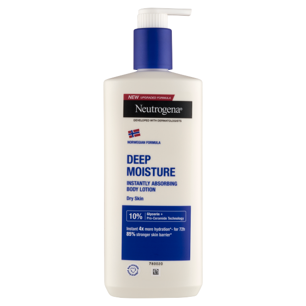 Neutrogena testápoló 400ml DeepMoist. száraz bőrre