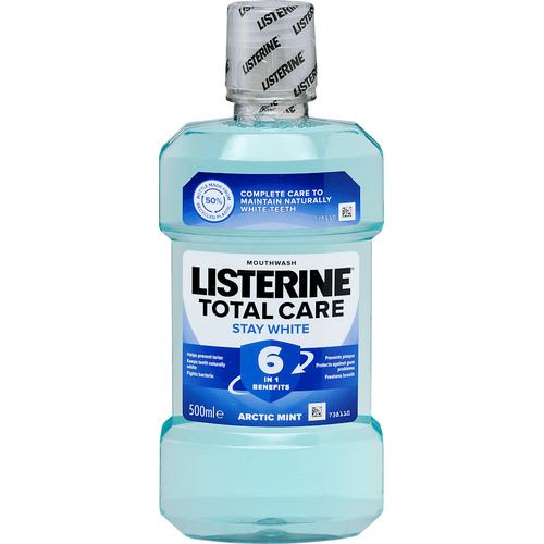 LISTERINE 500ML STAY WHITE