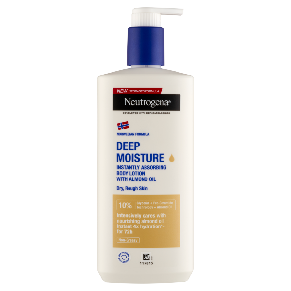 Neutrogena testápoló 400ml DeepMoist. Olajos testápoló