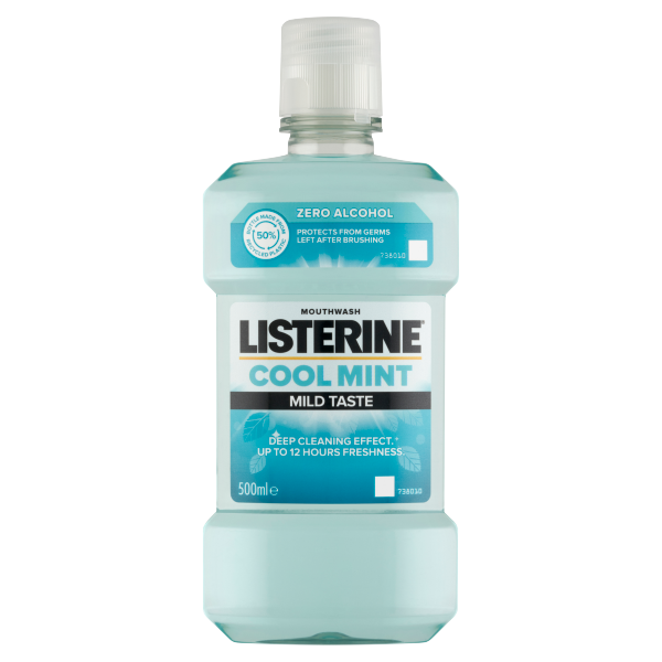 LISTERINE 500ML Cool Mint Mild Taste