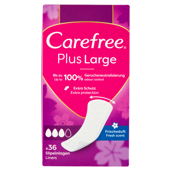 Carefee tisztasági betét Plus Large Fresh 36